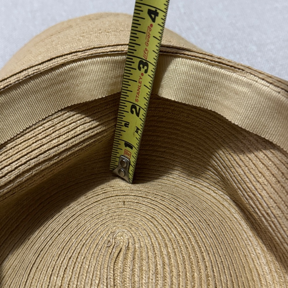 Summer Hat-OSFM-Paper Material-Tan-GUC - Picture 14 of 14